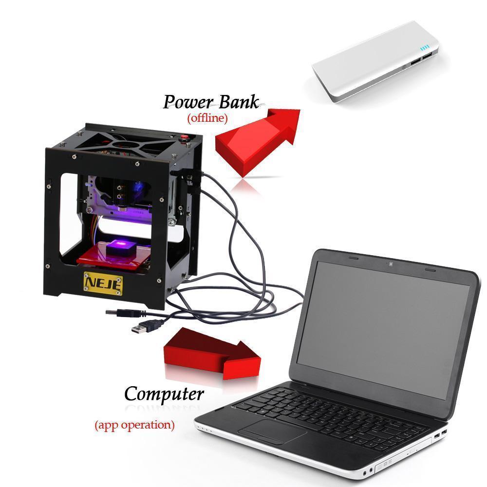 High Speed USB Laser Engraver + Protective Glass - jetlove
