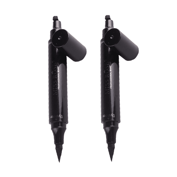 2 in 1 Liquid Eyeliner with Wing Stamp - jetlove