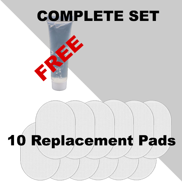Replacement Gel Pads 6 Pcs - Ultimate ABS Stimulator - jetlove