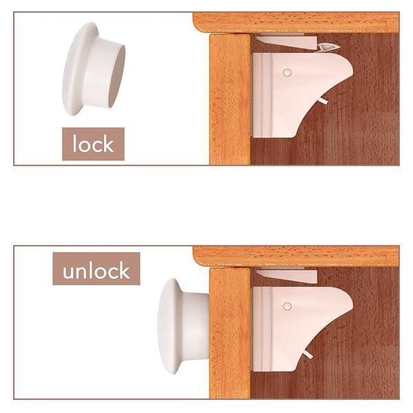 BABY PROOF MAGNETIC CABINET/DRAWER LOCKS. - jetlove