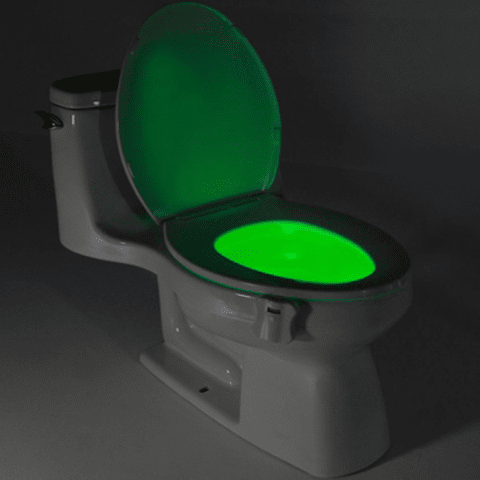 8-COLOR LED SENSORED TOILET POTLIGHT - jetlove