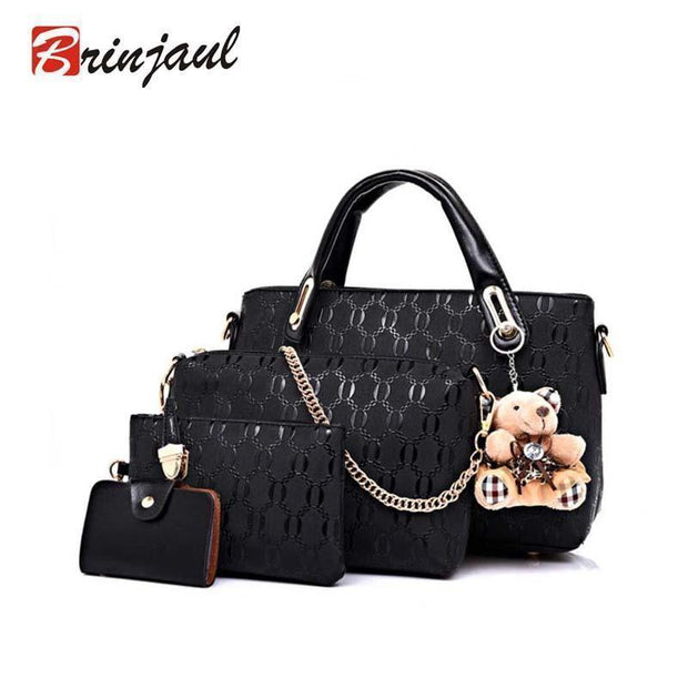 4 Piece Set Fashion Women Handbags - jetlove