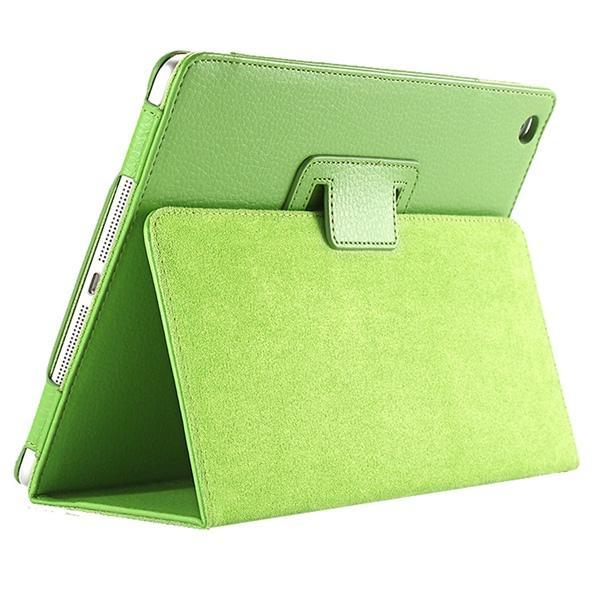 For ipad Mini Case Matte Soft Flip Litchi PU Leather for Apple ipad Mini 1 2 3 Coque Cover Smart Stand Auto Sleep /Wake UP Style - jetlove