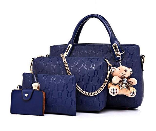 4 Piece Set Fashion Women Handbags - jetlove