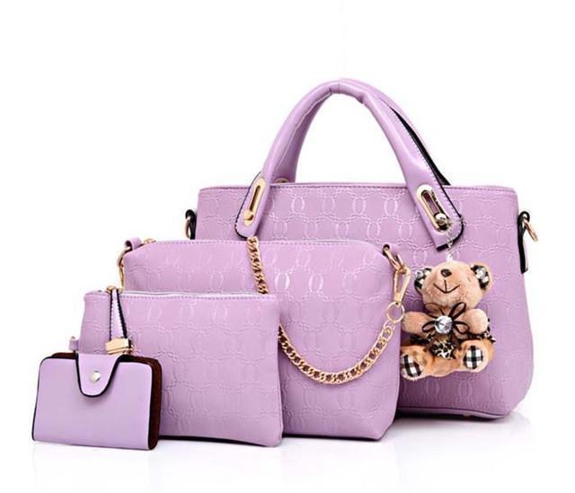 4 Piece Set Fashion Women Handbags - jetlove