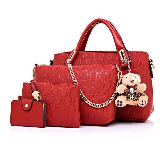 4 Piece Set Fashion Women Handbags - jetlove