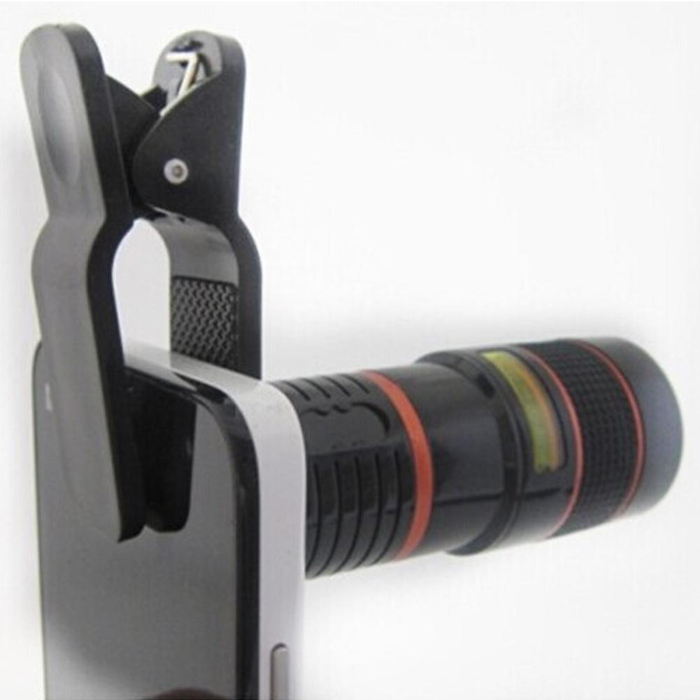 Universal Clip 8X 12X 20X Zoom Mobile Phone Telescope Lens Telephoto External Smartphone Camera Lens for iPhone Sumsung Huawei - jetlove