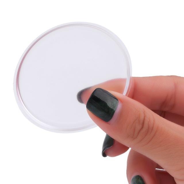 MOONBIFFY 100% New Hot SiliSponge Blender Silicone Sponge makeup puff For Liquid Foundation BB Cream Beauty Essentials - jetlove