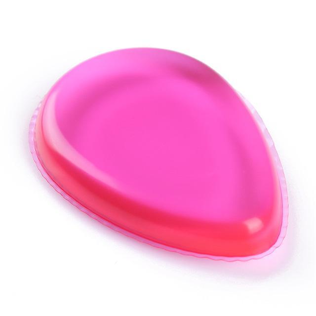 MOONBIFFY 100% New Hot SiliSponge Blender Silicone Sponge makeup puff For Liquid Foundation BB Cream Beauty Essentials - jetlove