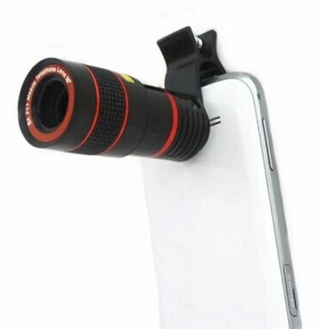 Universal Clip 8X 12X 20X Zoom Mobile Phone Telescope Lens Telephoto External Smartphone Camera Lens for iPhone Sumsung Huawei - jetlove