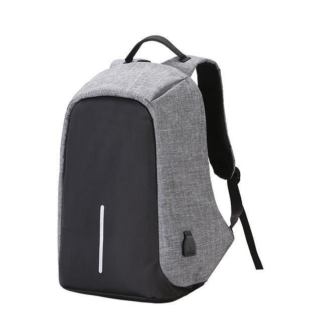 suutoop anti theft usb charging travel backpacks anti-theft security waterproof men business leisure laptop computer school bag - jetlove