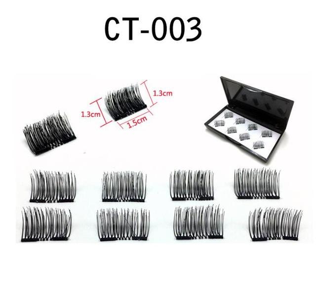 MAGNETIC EYELASHES- 8 PCS SET